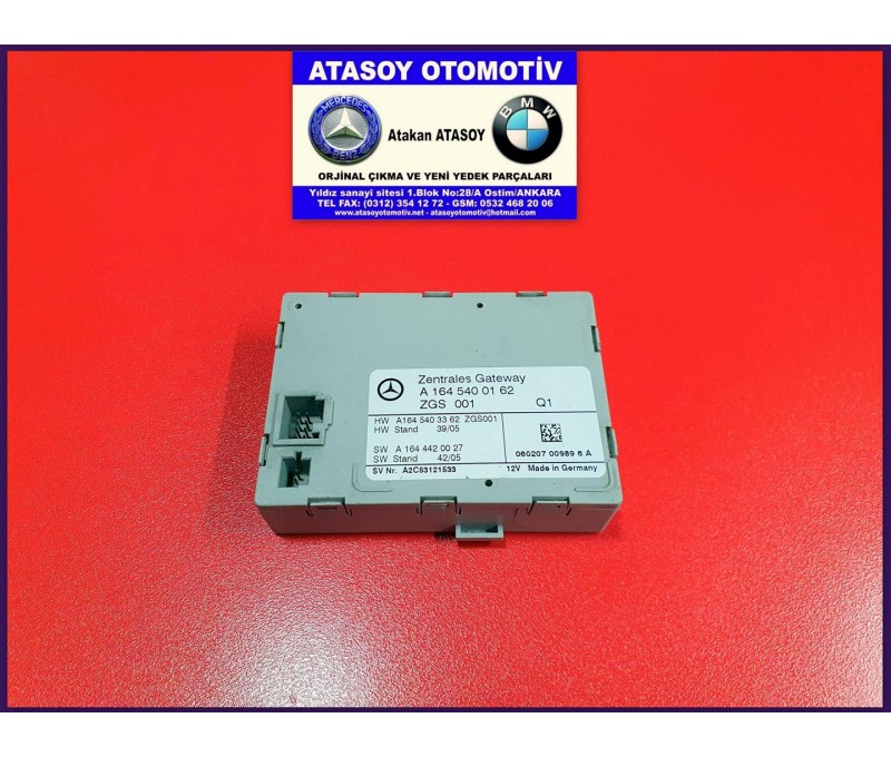 MERCEDES W164 GL ZGS A1649002901 A1645407901 A1645402601 A1645405662 ...